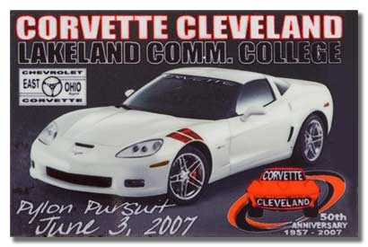 Corvette Lakeland Dash Plaque