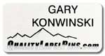 Gary Konwinski QualityLapelPins.com name tag
