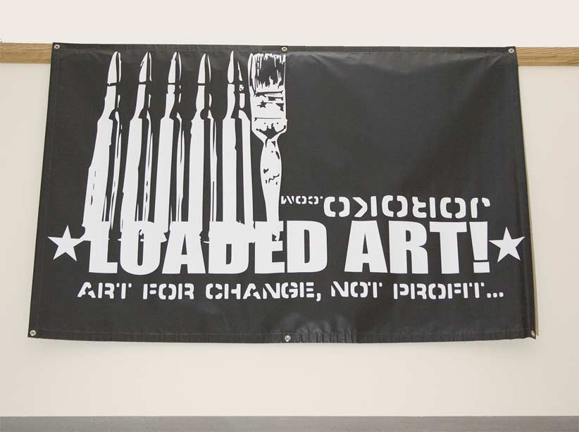 Loaded Art Joroko.com 4 ft. x 6 ft. vinyl banner